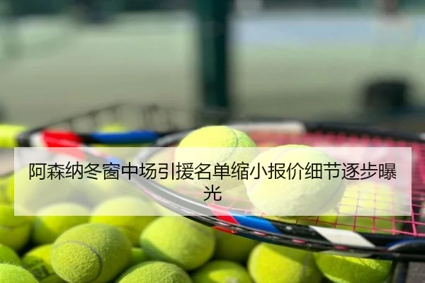 阿森纳冬窗中场引援名单缩小报价细节逐步曝光